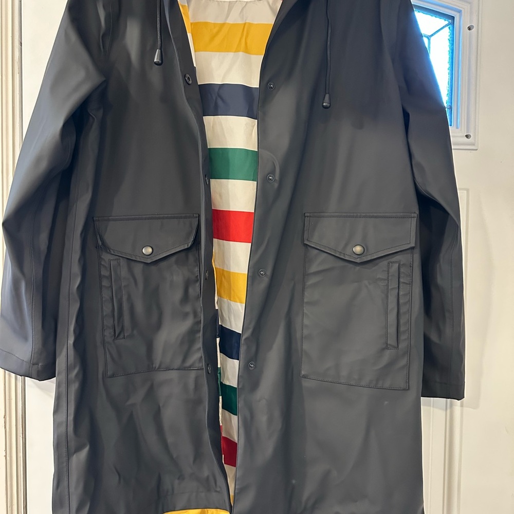HBC Stripes Hudson’s Bay Company Raincoat Lined- Small
LAST PRICE DROP TODAY - Picture 5 of 6